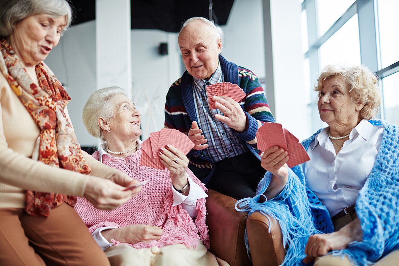 Seniors at leisure